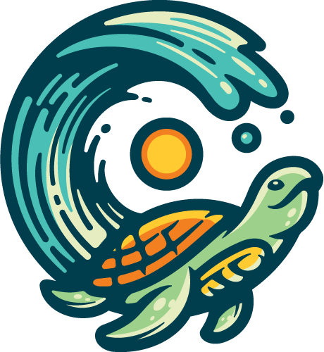 Coastal Exterior Cleaners turtle logo
